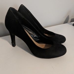Black Suede Heels